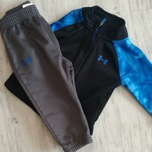 6-9 Month Under Armour Jacket with Joggers.